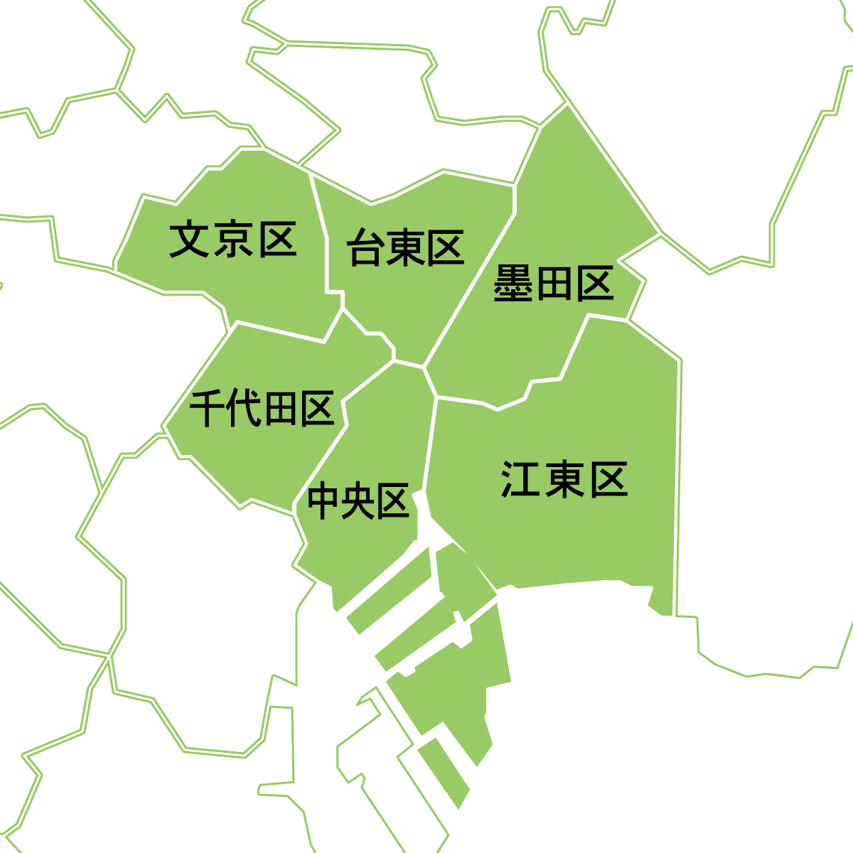 訪問診療の対応地域